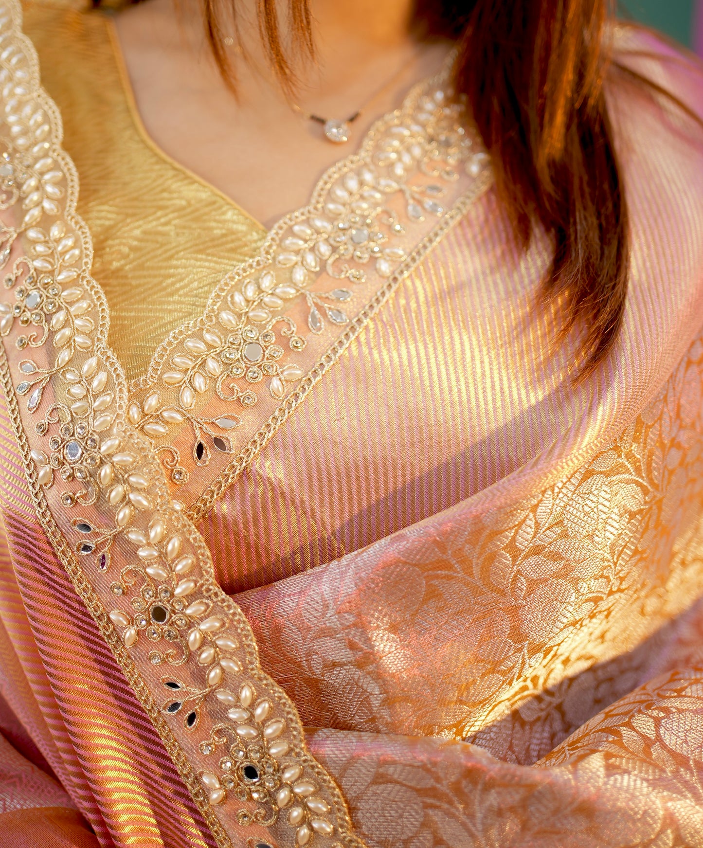 Banarasi Soft Kanchipuram Tissue Silk Saree