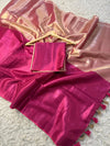 Celebrity-Inspired Chanderi Tissue Silk Saree