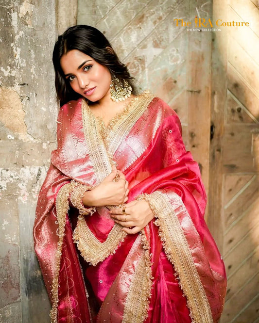 Gulnaar Heirloom Silk Saree