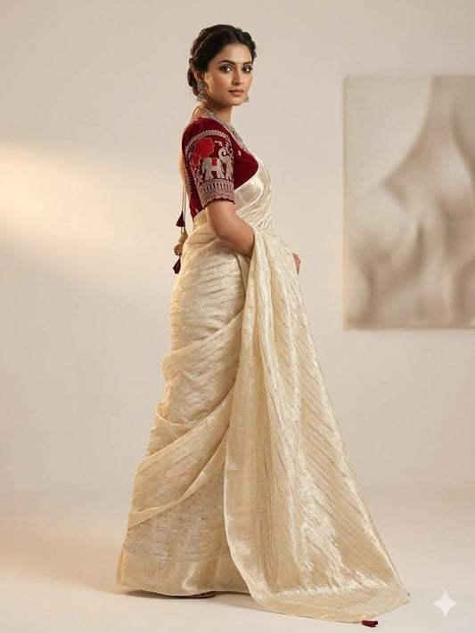 Sanjana Epic Viscose Partywear Saree