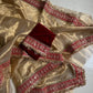 Banarasi Soft Golden Saree