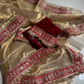 Banarasi Soft Golden Saree