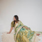 Maharani Green Brocade Elegance Saree