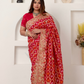 Sindoor Vilas – Pure Georgette Gajji Bandhej Saree