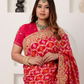 Sindoor Vilas – Pure Georgette Gajji Bandhej Saree