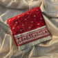 Tissue Luxe Edition – Banarasi Soft Glass Tissue Silk Saree with Velvet & Golden Gotta Lace