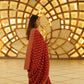 Sindoor Mohini – Karwa Chauth Special Woven Saree in Radiant Red