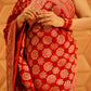 Sindoor Mohini – Karwa Chauth Special Woven Saree in Radiant Red