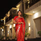 Sindoor Rooh – Karwa Chauth Special Silk Bandhani Saree with Gotta Patti Work
