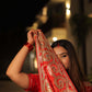 Sindoor Rooh – Karwa Chauth Special Silk Bandhani Saree with Gotta Patti Work