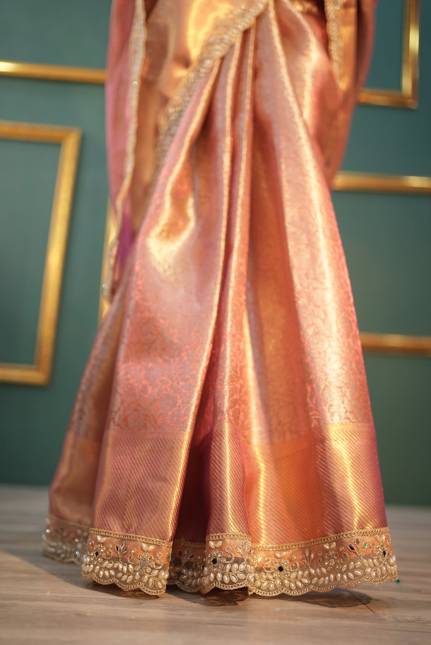 Banarasi Soft Kanchipuram Tissue Silk Saree