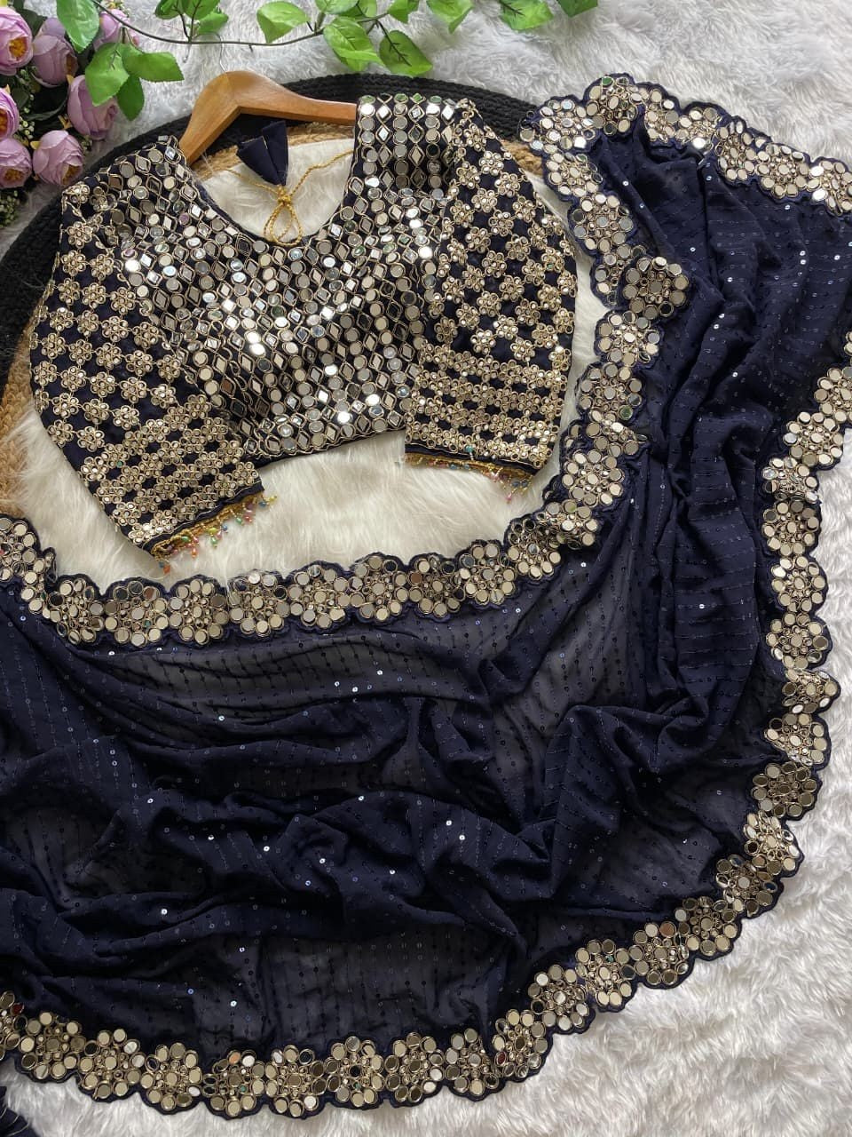 Royale Mirror Blockbuster Saree