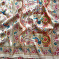 Rainbow Noor Jacquard Silk Saree