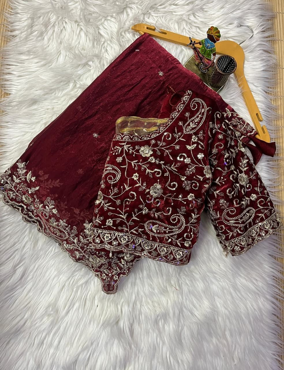 Aamori Space Silk Saree