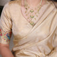 Golden Glow Tissue Paithani Saree