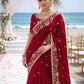 Royal Beads Elegance Designer Saree