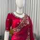 Royal Beads Elegance Designer Saree