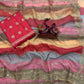 Golden Grace Designer Sequins Saree