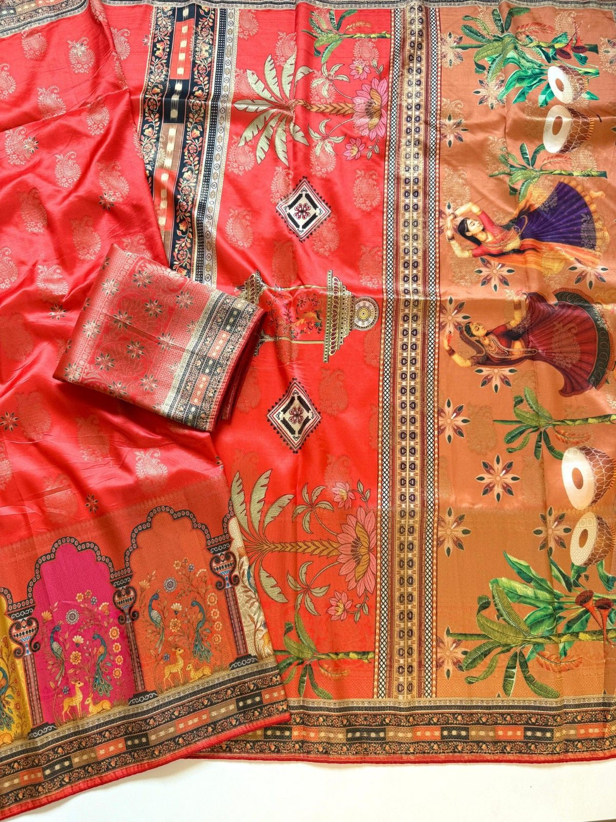 IRA Pure Dola Silk Jacquard Saree - Most Trending