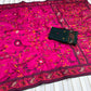 Rajwadi Kashmiri Pashmina Weaving Saree