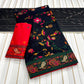 Rajwadi Kashmiri Pashmina Weaving Saree