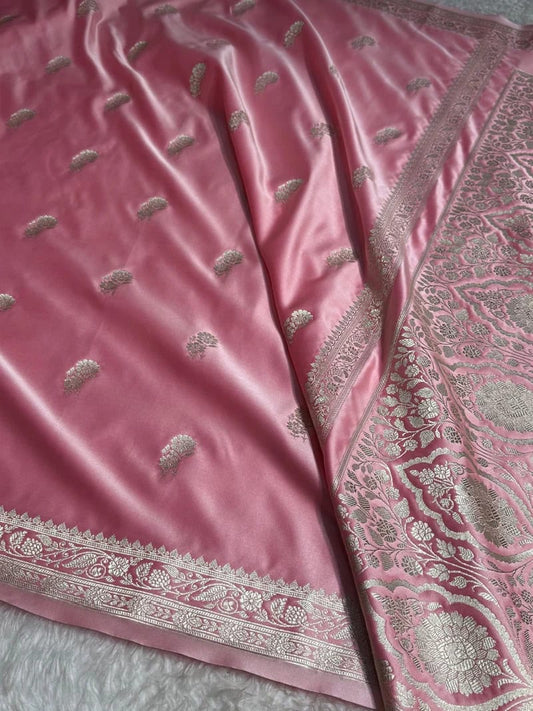 Pure Mashru Katan Silk Saree Collection