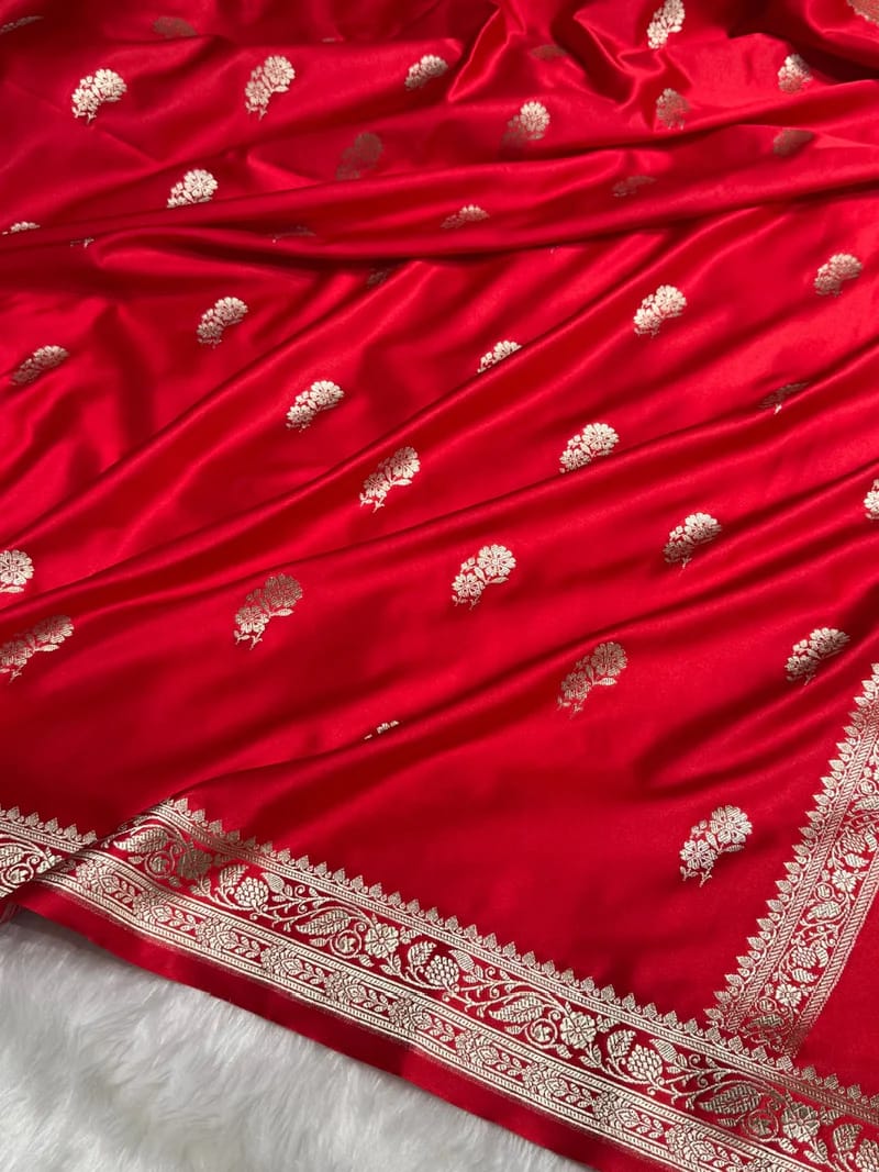 Pure Mashru Katan Silk Saree Collection