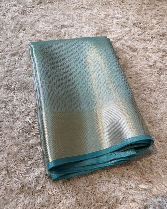 NEW SKYBLUE – Banarasi Brocade Tissue Silk Saree Collection