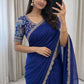 Rangoli Silk Multi Embroidery Saree