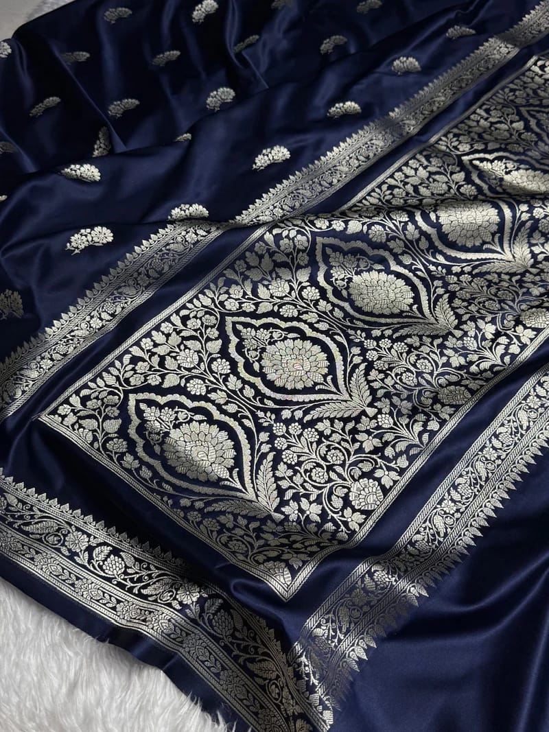 Pure Mashru Katan Silk Saree Collection