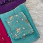 Epic Two Tone Fancy Designer Saree