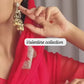 IRA Reet Tulips – Handwork Moss Chiffon Saree
