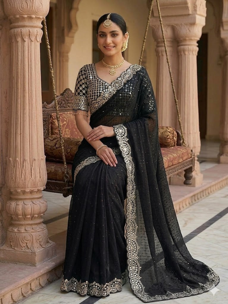 Royale Mirror Blockbuster Saree