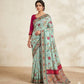 Rajwadi Kashmiri Pashmina Weaving Saree