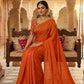 Epic Two Tone Fancy Designer Saree