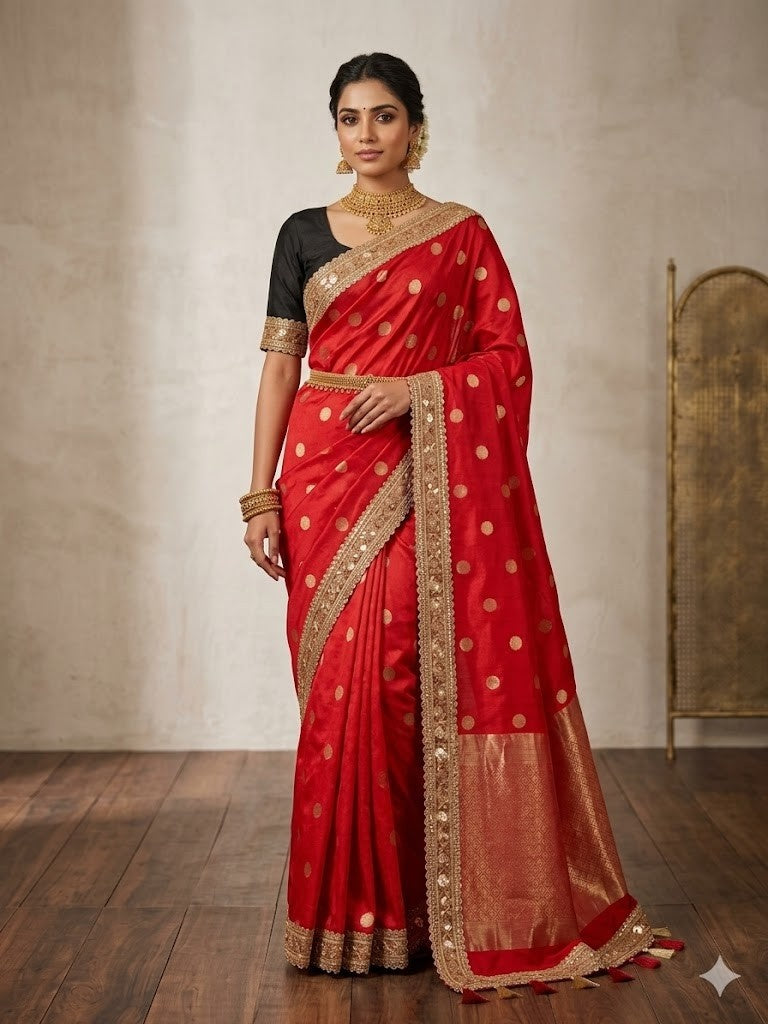 Banarasi Soft Mango Katan Silk
