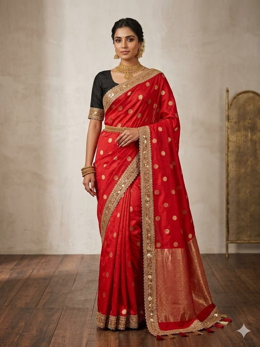 Banarasi Soft Mango Katan Silk